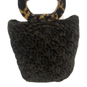 Women’s Vintage Gun-Marie Nilsson Crochet Pouch Handbag